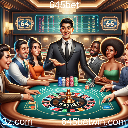 A Emoção dos Jogos Ao Vivo no 645bet